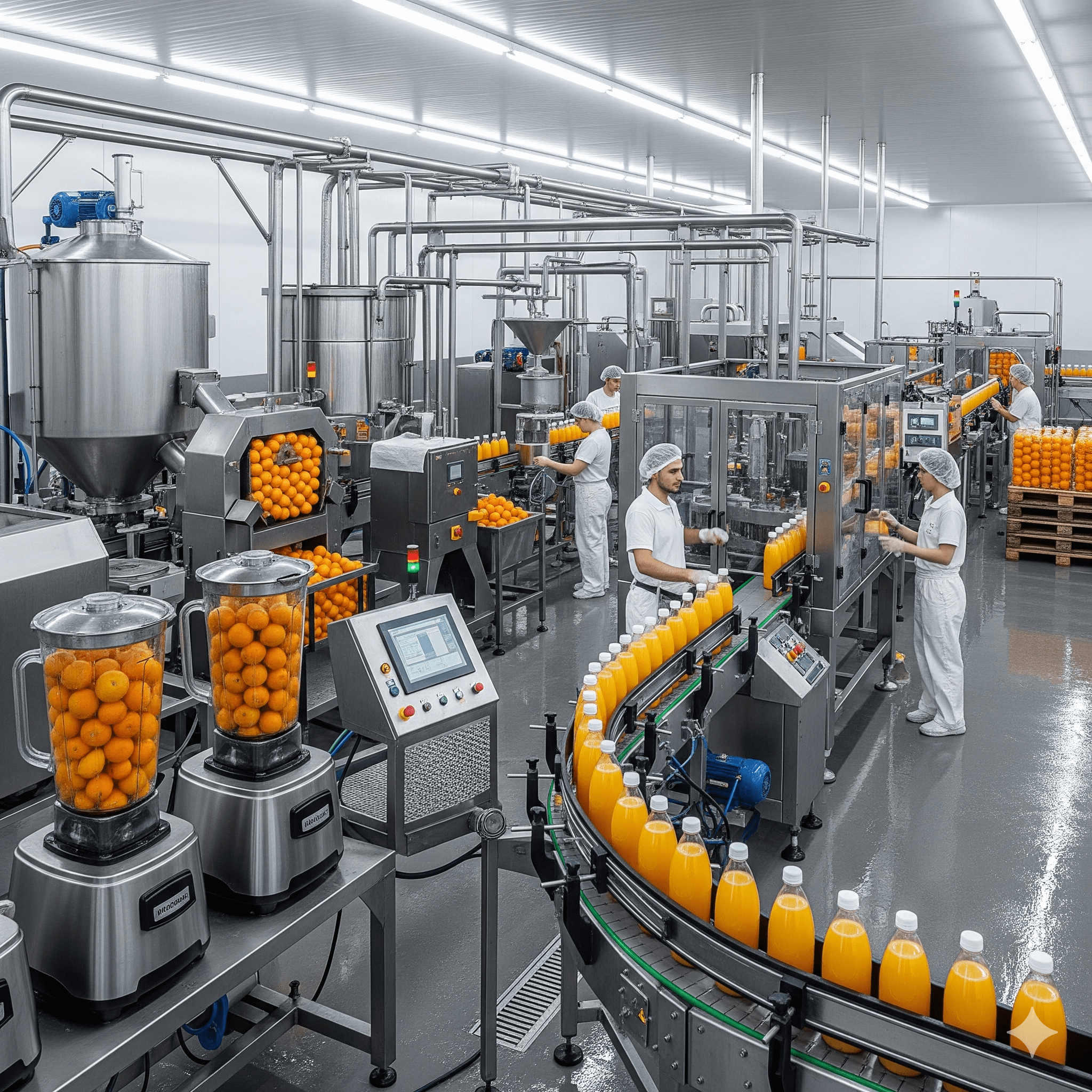 Fruit Juice Extraction and Bottling Unit